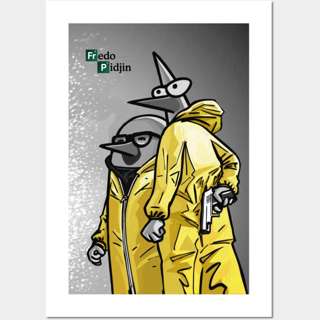 Breaking Bad Wall Art by Fredo and Pidjin Comics Official Store